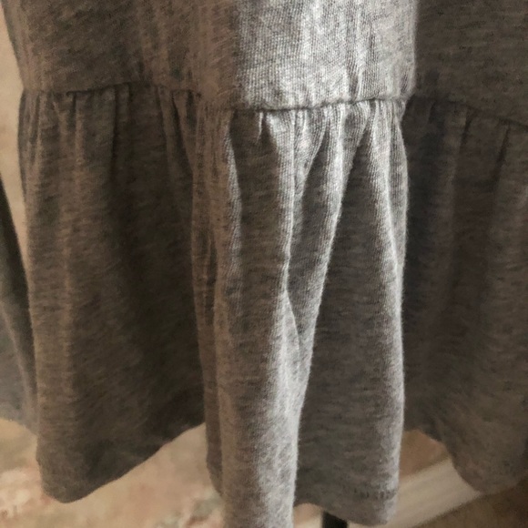 CASLON PEPLUM TOP. LIGHT GREY NWT - Picture 5 of 5